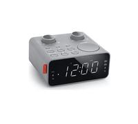 Muse Radio-réveil M17LG – double alarme – gris