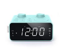 Radio REVEIL Double Alarme Muse M-17-CB Coloris Bleu - Double Alarme - Réglage numérique FM/MW PLL - 6 Stations préréglées