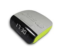 Metronic 477035 Radio-réveil Duo colors FM double alarme - vert Vert G