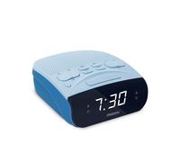 Radio-réveil Duo colors FM double alarme - bleu
