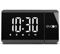 Radio-réveil Evoom Noir Moderne