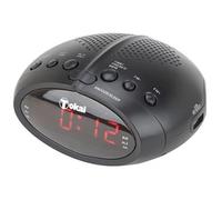 Radio reveil FM avec prise USB pour recharger telephone. - Tokai - Noir Noir G
