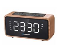 Radio-réveil FM Bluetooth 60 présélections écran LED Horloge avec double alarme et fonction snooze