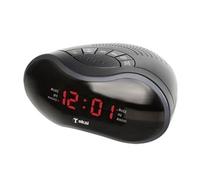 Radio Réveil FM - Tokai - Noir - Prise USB - Double Réveil - Fonction Sommeil