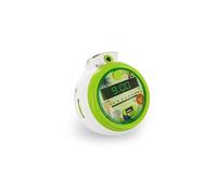 Metronic 477030 Radio-réveil Enfant Jungle FM USB Projection Double Alarme et Fonctions Sleep/Snooze, Piles de Sauvegarde de l'heure Jungle/Vert