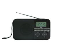 Radio-réveil JVC RA-F310B Noir