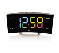Radio-réveil JVC RA-F324B Argent