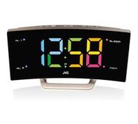 Radio-réveil JVC RA-F324B Argent