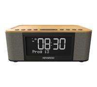 Kenwood Electronics CR-ST40DAB-M Horloge Numérique Beige, Noir, Bois