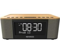 Kenwood Electronics CR-ST40DAB-M Horloge Numérique Beige, Noir, Bois