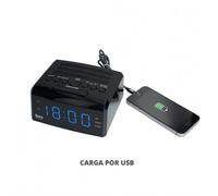 Radio-réveil LED PLL FM 0,5 W