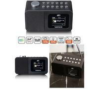 Radio réveil - LENCO - CR-625BK - Écran LCD couleur 2 4"" - DAB+/FM - Double alarme