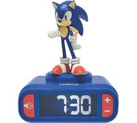 Réveil avec veilleuse sonic 3d multicolore TU