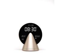 Radio réveil LEXON Conic Clock avec fonction Bluetooth Or
