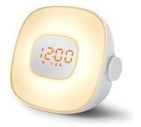 RADIO-REVEIL LUMINEUX AVEC SONS DE LA NATURE - Muse ML-198CR - Luminothérapie Lumière d'ambiance LED - 5 sons de la nature