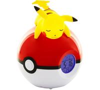 Teknofun – Radio-réveil Pikachu (licence officielle Pokémon) – Lumineux LED FM
