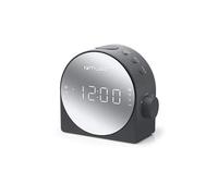 Radio Réveil Muse M-186 CMR - PLL FM/MW, Grand afficheur blanc, Réveil radio ou buzzer, Intensité lumineuse réglable