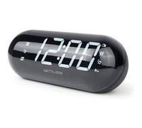 Radio-réveil MUSE M-19 GL - PLL, 20 stations FM, double alarme, afficheur LED blanc