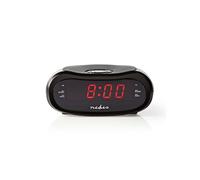 Radio-Réveil Numérique LED 0,6 FM 20 Présélections Snooze (rappel de réveil)