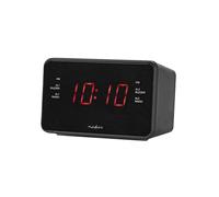 Nedis CLAR002BK réveille-matin Réveil numérique Noir