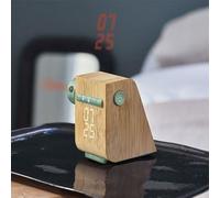 Radio Réveil Numérique - Nature & Découvertes - Bambou - Chants d'Oiseaux - Projection Heure