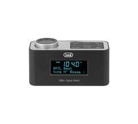 Radio reveil numerique rc 80d6 dab + noire TREVI