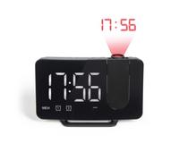 Radio-réveil projecteur design noir