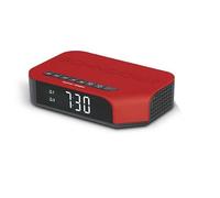 Schneider Radio réveil FM SC310R écran LCD blanc