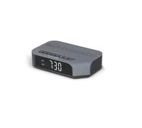 Radio-réveil Schneider SC310G FM numérique double alarme Snooze mode sommeil Gris