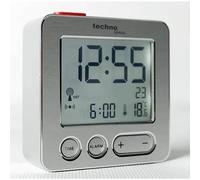 Radio-réveil - SELVA CREATIONS - TECHNOLINE - Argenté - Alarme avec répétition - Affichage température