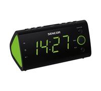 Radio-réveil SENCOR SRC 170 GN avec tuner PLL-FM et écran LED vert