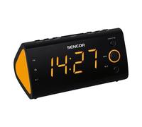 Radio-réveil SENCOR SRC 170 OR - PLL-FM-Tuner - LED 3 cm - Orange