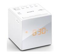 Radio-réveil SONY - ICFC 1 W - Syntoniseur de radio numérique AM/FM - Horloge numérique