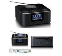 Radio-réveil stéréo avec DAB+ FM Chargement sans fil induction Bluetooth
