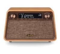 Sangean WR-201D DAB+ FM-RDS Bluetooth AUX Cerise Naturel