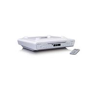 Radio-réveil FM de cuisine avec CD Bluetooth et télécommande Blanc