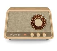 Sangean Radio de table WR-101 – Bluetooth, AUX – Bois clair