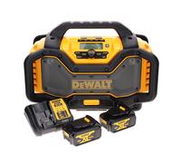 Radio sans fil DeWalt DCR 027 M2 DAB+ 10,8-18,0 V + 2 batteries 4,0 Ah + chargeur