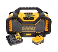 Radio sans fil DeWalt DCR 027 P1 DAB+ 10,8-18,0 V + 1 batterie 5,0 Ah + chargeur