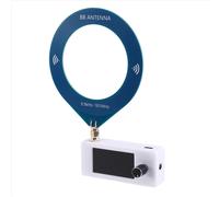 Radio SI4732, interface SMA, bande complète AM/FM LSB, USB, antenne cadre, écran IPS 1,9 pouce, blanc.