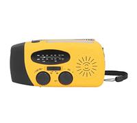 Radio Solaire à Manivelle pour Camping, IPX3 étanche avec Lanterne et Chargement USB Portable Multifonctionnel (modèle Japonais)
