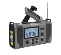Radio Solaire Portable SOS Powerbank 10 000 mAh Lampe de Poche Dynamo Kruger & Matz