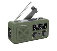 Radio Solaire Portable SOS Powerbank 2000mAh Lampe de Poche Dynamo Kruger & Matz