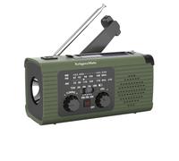 Radio Solaire Portable SOS Powerbank 5000mAh Lampe de Poche Dynamo Kruger & Matz