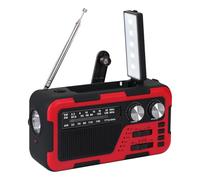 Radio Solaire | Radio Extérieure à Energie Solaire avec Lampe Torche - Haut-Parleur Sans Fil Large Réception pour Maison, Adultes, Adolescents, Familles et Amis