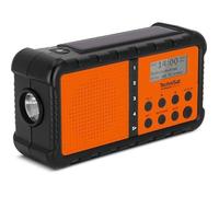 Radio solaire - TECHNISAT - TECHNIRADIO SOLAR 2 - DAB+/FM - Panneau solaire & manivelle - Lampe LED, recharge USB