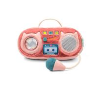 Lilliputiens Peluche Jeanne le Chat – Radio sonore – Rose