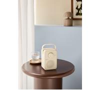 RADIO SPEAKER STUDIO - Radio Portable AM/FM 5 W Avec Haut-parleur Intégré Blanc Cassé