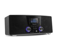 Radio stéréo Audizio Cannes DAB+ avec lecteur CD, Bluetooth et USB - Noir