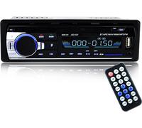 Radio stéréo Bluetooth pour voiture Lecteur MP3/FM Mains libres noir